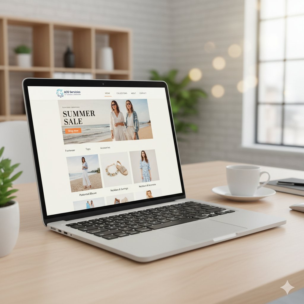 Proyecto de diseño web profesional para tienda local optimizado SEO